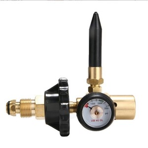 Regulador de Helio de Alta Presión WQ 2.525Mpa con Doble Salida, Manómetro y Pistola de Aire para Inflar Globos - Product Image 3