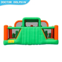 Toboggan aquatique géant gonflable avec toboggan Château gonflable avec toboggan pour usage commercial
