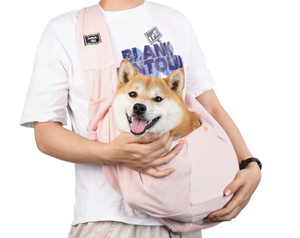 Ayarlanabilir hafif taşınabilir evcil hayvan taşıyıcı sırt çantası nefes moda katı Polyester pamuk örgü katlanabilir kemer köpekler kediler - Product Image 4