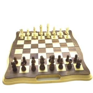 Vente en gros 15 pouces jeu <span class=keywords><strong>d</strong></span>'échecs en bois tournoi international pièces <span class=keywords><strong>d</strong></span>'échecs 8cm hauteur royale pour jeu de table borad - Product Image 1