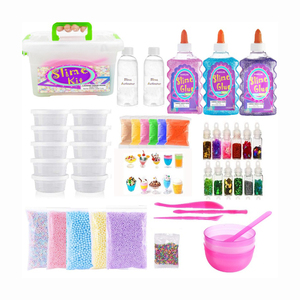 Custom Hot Sale Educational <b>Kit</b> <b>Crystal</b> Non-Toxic Glue Charms Kids DIY Birthday Gift Fun Science Slime Making <b>Kit</b> for Ages 5-13 - Product Image 1