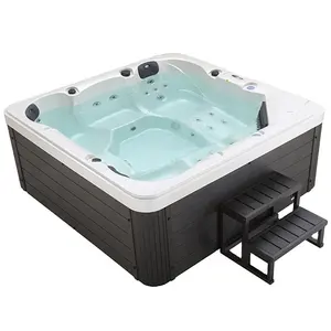 Massage Monalisa pour cinq personnes, sans bpa, adultes, balbon d'extérieur, Portable, tourbillon, Spa