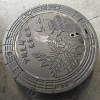 Couvercle de manhole anti-éclatement D400 pour routes à fort trafic