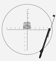 Fabricant de lentilles periscopes, télescope tactique 5X20 avec coordonnées, periscopes longue portée, lunettes periscopes, télescope à prisme