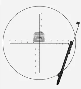 Periscope Lens üreticisi teleskop 5X20 taktik koordinatlar Periscope uzun menzilli Periscopes gözlük prizma teleskop