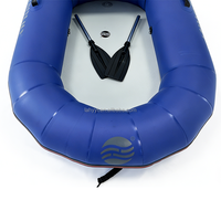 Hailebao Bateaux Gonflables Portables Faciles à Ranger, Kayak Escargot Confortable en PVC, Léger, pour la Pêche et les Activités Aquatiques