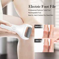 Nouvelle machine électrique rechargeable pour pédicure, éliminateur de callosités et de peaux dures, lime électrique pour les pieds, kit de soin des pieds