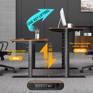 Elevador elétrico para sentar e levantar, mesa de escritório com altura ajustável, mecanismo ergonômico para computador - Product Image 6