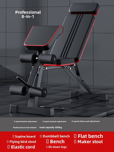 PINJIAN Panca per Pesi Regolabile e Pieghevole con Telaio in Acciaio, Design Sicuro e Durevole, Multifunzione per Sollevamento Pesi - Product Image 5