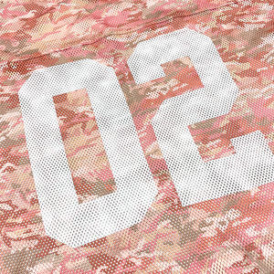 T-shirts en jersey imprimé personnalisé T-shirts en jersey de maille T-shirt surdimensionné de football T-shirt à col en V - Product Image 4