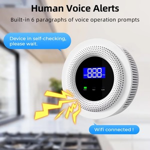 Alarme de fuite de gaz GPL Wi-Fi Tuya avec affichage numérique et contrôle à distance par application pour la détection du gaz naturel, du méthane, du biogaz et du gaz liquéfié - Product Image 6