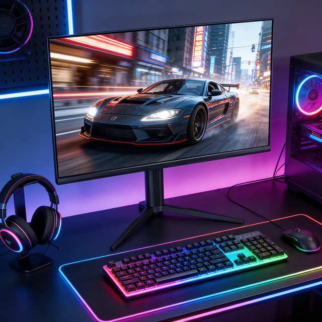 Rebekah Wholesale Factory Gaming Monitor 1k 2k 3k 4k Computer Monitor 100Hz 144Hz 165Hz 180Hz OEM ODM IPS Flat PC Gamer Monitor