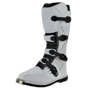 Bottes de moto en cuir véritable pleine longueur, fabriquées avec les meilleurs matériaux, pour la moto et le motocross, en vente en gros. - Product Image 2