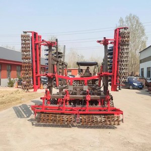 Herse <span class=keywords><strong>à</strong></span> disques de labourage du sol robuste largeur 1.8-5.3m comptes de disques multiples pour les services de location de machines agricoles - Product Image 1