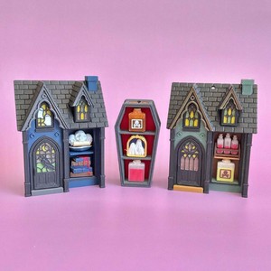 3D-gedrucktes Horrorhaus-Clicker-Spielzeug, Halloween-Themen-Gruselhaus, stressabbauendes Knopfspielzeug, Fingerdruck-Druck-und-Klang-Anhänger - Product Image 3