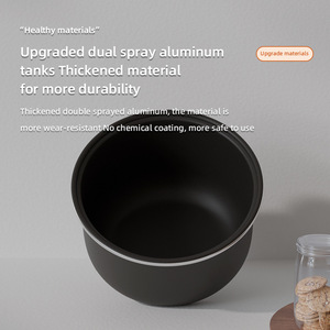 Smart Rice Cooker Multi Functional 21-25cm Ceramic Glaze Inner Pot Electric Alloy Housing Microcomputer Control - Product Image 1