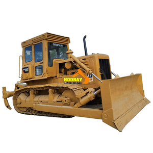 รถดันดินมือสอง CAT D3 รถแทรกเตอร์ขนาดเล็ก รถบูลโดเซอร์ CAT D6g D6d รถบูลโดเซอร์แบบตีนตะขาบ รถบูลโดเซอร์มือสอง Caterpillar D6 D7 D3 D4 D5 - Product Image 2