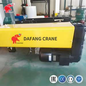 Control remoto 3T 5T 10T 6M 9M 12M 18M polipasto europeo Cadena de aleación de aluminio de acero eslinga de cuerda de alambre 380V polipasto eléctrico para grúa - Product Image 5