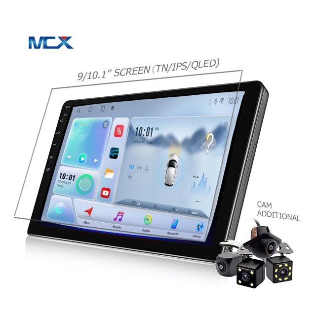 MCX 9/10 Inch Radio Car Stereo Android Double 1 Din Android Touch Screen Car DVD Player Car Radio Android