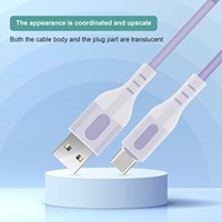 Kabel pengisi daya cepat, aksesori ponsel Usb Tipe C untuk kabel ponsel Android