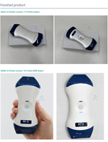 Onetech B26A - Sonda de Ultrasonido Doppler Color Portátil Inalámbrica de 192 Elementos 2 en 1 para Uso Veterinario con Diagnóstico e Inyección