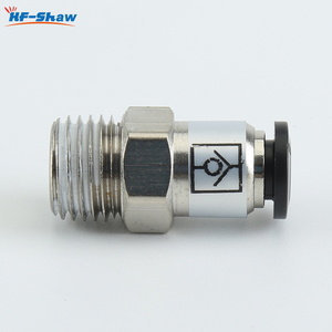 Hochwertiges gerades Rohr verbindungs armaturen der AKH-Serie Rohreinsatz-Einweg ventil für luft pneumatischen Flüssigkeits regel filter - Product Image 6