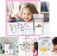Livres d'autocollants réutilisables pour enfants, autocollants kawaii, papeterie pour enfants, livres d'activités éducatives précoces pour enfants avec autocollants