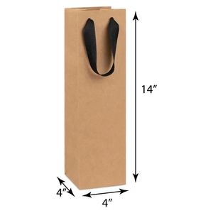 Bolsas de Papel Gruesas Personalizadas para Vino, Material Ecológico y Coloridas para Bodegas, Restaurantes y Eventos Corporativos - Product Image 5