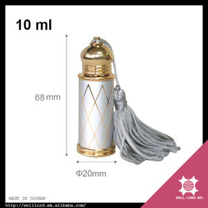 Wholesale Customisable <b>Small</b> Cylinder Shape Glass Perfume <b>Bottles</b> Empty <b>Sprays</b> with Mist Screw Cap - Product Image 3
