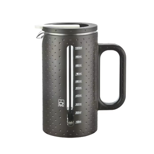 Carafe <span class=keywords><strong>à</strong></span> café <span class=keywords><strong>isotherme</strong></span> <span class=keywords><strong>à</strong></span> double paroi de 1000 ml en acier inoxydable, <span class=keywords><strong>cafetière</strong></span> <span class=keywords><strong>à</strong></span> piston française - Product Image 5