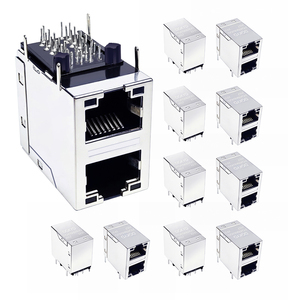 Thiết kế nhỏ gọn CAT7 RJ45 nam cắm mini pcs Docking trạm tiết kiệm không gian RJ45 kết nối - Product Image 1