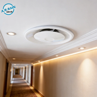 Diffuseur d'air circulaire à disque, vente directe usine, cache de ventilation de plafond rond sur mesure pour système de conduits
