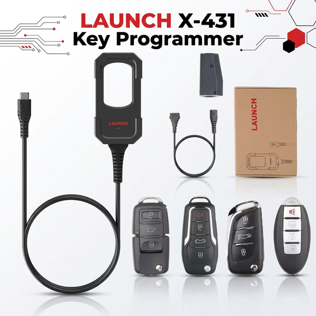 Hot Selling Launch X431 Remote Key Programmer with Super Chip Works with 4 Sets of Smart Keys Diagnostic Tools