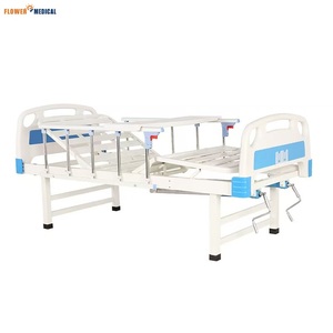 Oem nhà máy Giá điện & hướng dẫn sử dụng đa chức năng ABS giường bệnh viện kim loại & thép cáng với bàn ăn - Product Image 5