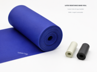 Bande de Résistance Longue en Latex Écologique pour Yoga, Pilates, Étirements et Entraînement – Vente en Gros, Logo Personnalisé