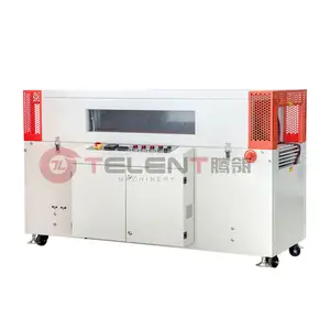 high quality heat tunnel shrink wrap machine automatic heat shrink packing machine for pvc pof pvc film