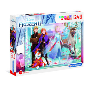 CLEMENTONI SUPERCOLOR - Puzzle Frozen 2 da 24 Maxi Pezzi - Product Image 1