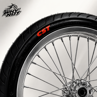 Kit de roues Supermoto en aluminium Surron Ultra Bee 17 pouces 100/80-17 & 130/70-17 pour moto tout-terrain, kit complet de rénovation/amélioration