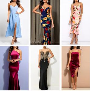 Retro Large Fashion Women's Adult Casual Long-Sleeved Striped Cotton Polyester <b>Dress</b> No Brand Made in <b>China</b> - Product Image 3