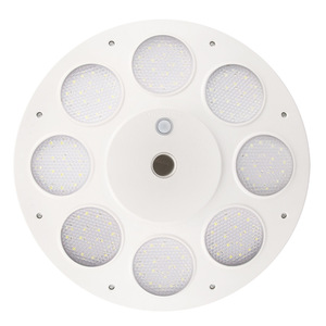 136 LED năng lượng mặt trời Powered ánh sáng ban đêm không thấm nước IP65 cờ cực Downlight ngoài trời cắm trại đèn lồng cho cờ cực - Product Image 1