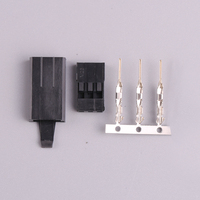 AMASS 10 jeux de connecteurs servo plaqués or anti-lâche mâle femelle connecteur avion UAV/Drone Junior (JR) pour accessoires de drones
