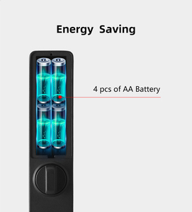 กุญแจล็อคอัจฉริยะอัตโนมัติเต็มรูปแบบ Tuya พร้อมแอปและระบบคลาวด์ รองรับรหัสผ่าน ลายนิ้วมือ บัตร คีย์การ์ด  ระบบเข้าออกแบบไร้กุญแจ ป้องกันการโจรกรรม สำหรับประตูขอบแคบ - Product Image 4