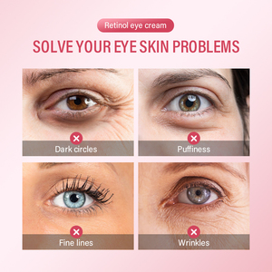 Crema de Ojos Vegana al por Mayor con Colágeno y Ceramida, Retinol para Ojeras, Líneas Finas, Antienvejecimiento y Blanqueamiento, Beneficios Hidratantes - Product Image 4