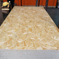 La Chine fournit de bonne qualité le plus populaire panneau Osb en bois de pin aggloméré étanche Osb 3 Board 18mm pour la construction