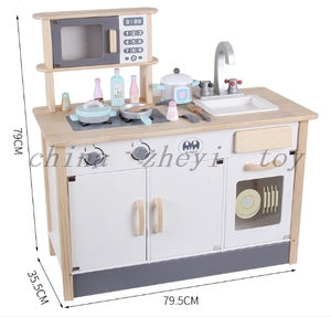 Jouets de <span class=keywords><strong>cuisine</strong></span> en <span class=keywords><strong>bois</strong></span> pour enfants, vente directe d'usine, jouets de <span class=keywords><strong>cuisine</strong></span> pour enfants, vente en gros, montessori personnalisé, jouets de <span class=keywords><strong>cuisine</strong></span> pour garçons et filles, pièce en chine - Product Image 3