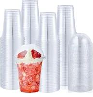 Gobelet transparent pour boissons, gobelet à boire transparent pour les fêtes, les événements, les restaurants, la restauration, la vaisselle de table