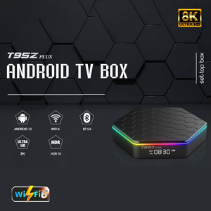 Topleo-Dispositivo de Tv inteligente <span class=keywords><strong>T95Z</strong></span> H618, decodificador con luz RGB, wifi, 6 hd, 6k, <span class=keywords><strong>t95z</strong></span> <span class=keywords><strong>plus</strong></span>, <span class=keywords><strong>Android</strong></span> <span class=keywords><strong>12</strong></span> - Product Image 2