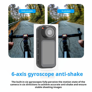 Caméra sportive 2.7K S72 pour la vidéo de cyclisme avec cordon magnétique, idéale pour les activités de plein air comme le cyclisme et l'escalade - Product Image 2