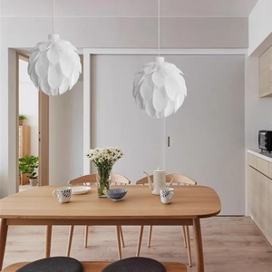 Đèn Chùm Cánh Hoa Đan Mạch Đèn <span class=keywords><strong>Pinecone</strong></span> Trắng Cho Phòng Ăn Nhà Bếp Đèn Treo Acrylic - Product Image 5