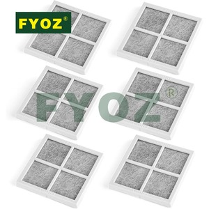 6 gói tủ lạnh Bộ lọc không khí thay thế tương thích với LG lt120f và <span class=keywords><strong>kenmore</strong></span> <span class=keywords><strong>Elite</strong></span> 469918 adq73214404 lmxs30776s - Product Image 1